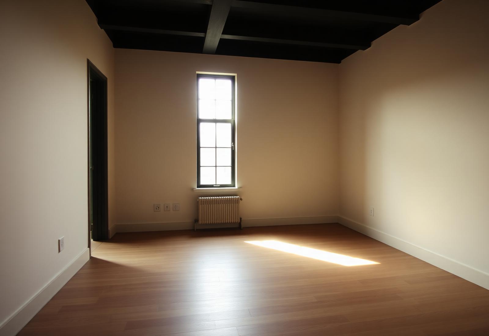 Freshly prepared rental interior ready for turnover